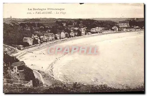 Ansichtskarte AK Le Bretagne Pittoresque Val-Andre la Plage