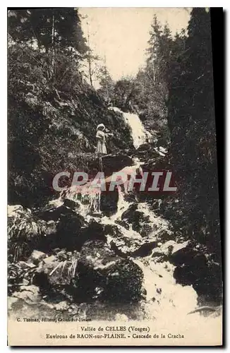 Ansichtskarte AK Vallee de Celles Vosges Environs de Raon sur Plaine Cascade de la Cracha