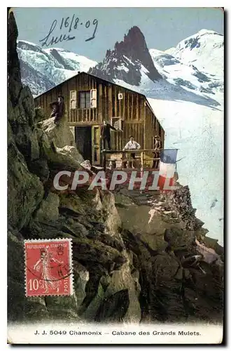 Cartes postales Chamonix Cabane des Grands Mulets