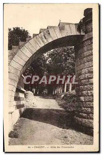 Cartes postales Chauny Allee des Promenades