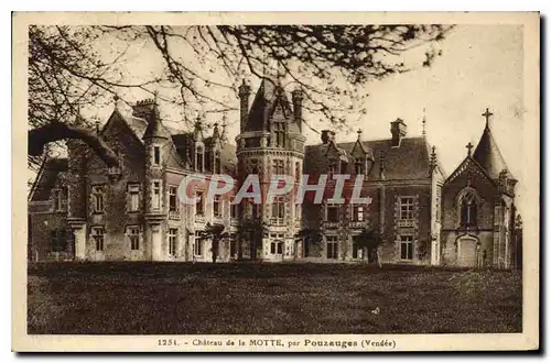 Ansichtskarte AK Chateau de la Motte par Pouzauges Vendee