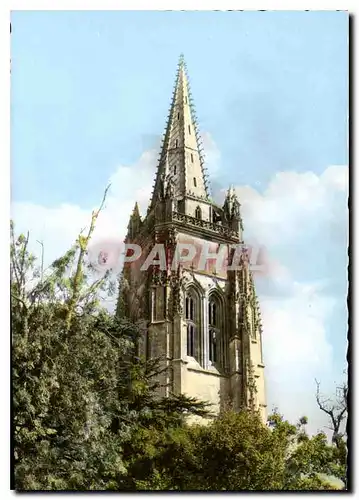 Ansichtskarte AK Marennes Le Clocher de l'Eglise