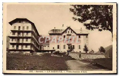 Cartes postales Savoie La Giettaz Villa d'Arc