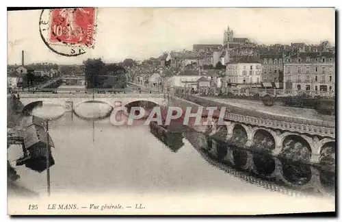 Cartes postales Le Mans Vue generale