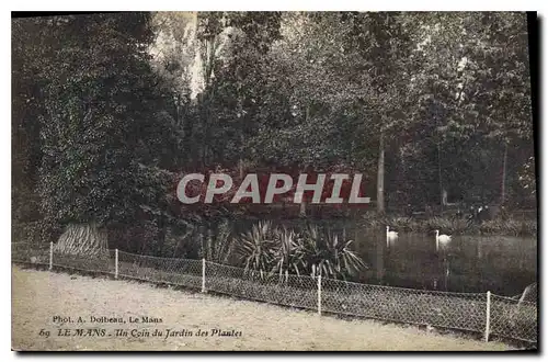 Ansichtskarte AK Le Mans Un coin du Jardin des Plantes