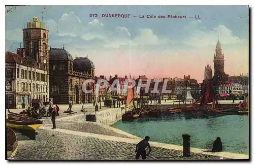 Cartes postales Dunkerque Le Cale des Pecheurs