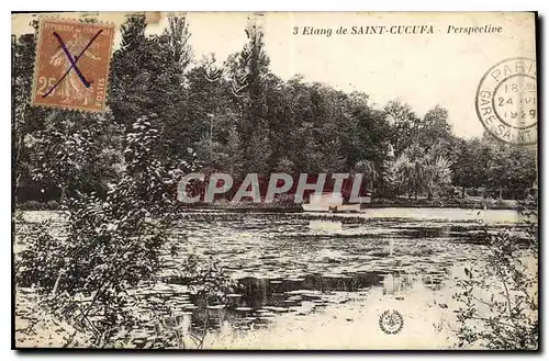 Cartes postales Etang de Saint Cucufa Perspective