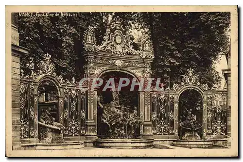 Cartes postales Nancy Fontaine de Neptune