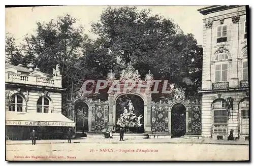 Cartes postales Nancy Fontaine d'Amphitrite