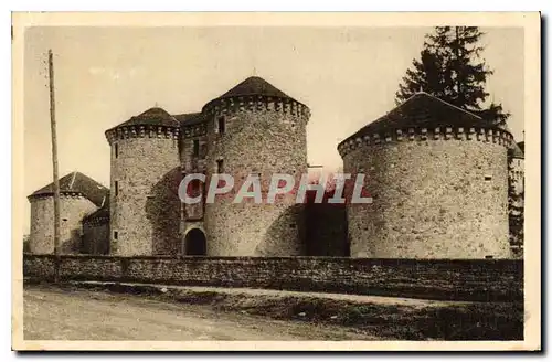 Ansichtskarte AK Chateau de Bourg Archambault Vienne Le Donjon