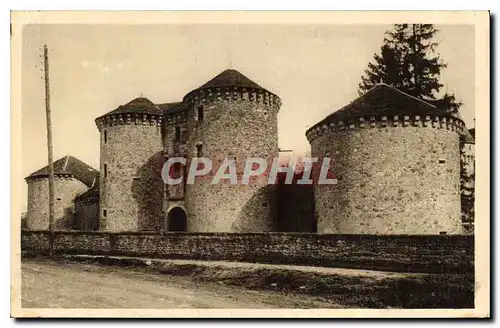 Cartes postales Chateau de Bourg Archambault Vienne Le Donjon