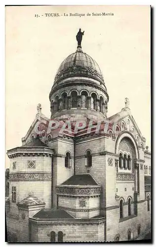 Cartes postales Tours La Basilique de Saint Martin