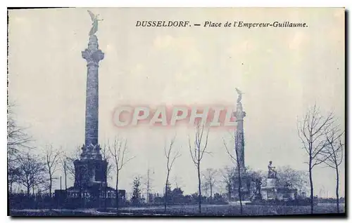 Cartes postales Dusseldorf Place de l'Empereuer Guillaume