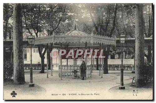 Cartes postales Allier Vichy la Source du Parc