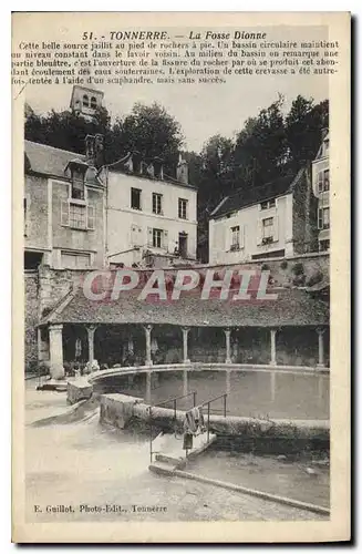 Ansichtskarte AK Tonnerre La Fosse Dionne
