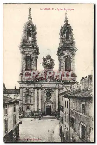 Cartes postales Luneville Eglise St Jacques