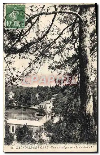 Ansichtskarte AK Bagnoles de Lorne vue artistique vers le Casino