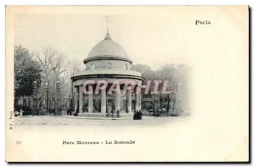 Cartes postales Paris Parc Monceau la Rotonde