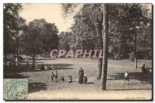 Cartes postales Paris Passy la Muette le Pelouse