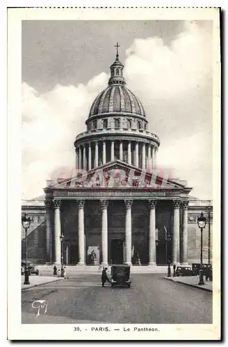 Cartes postales Paris le Pantheon