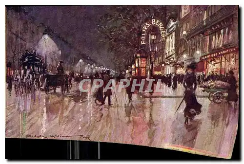 Cartes postales Paris Folies Bergere