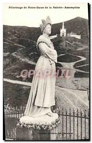 Cartes postales Pelerinage de Notre Dame de la Salette Assomption