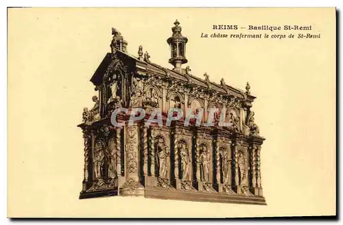 Cartes postales Reims Basilique St Remi la Chasse Renfermant le Corps de St Remi