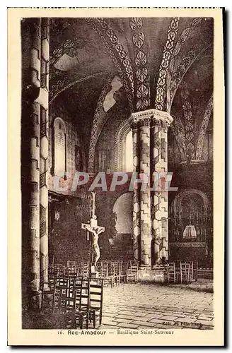 Cartes postales Roc Amadour Basilique Saint Sauveur