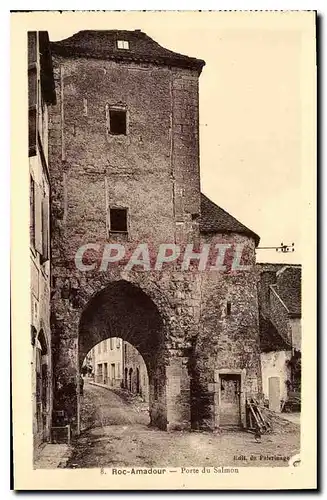 Cartes postales Roc Amadour Porte du Salmon