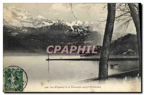 Cartes postales Lac d'Annecy et la Tournette