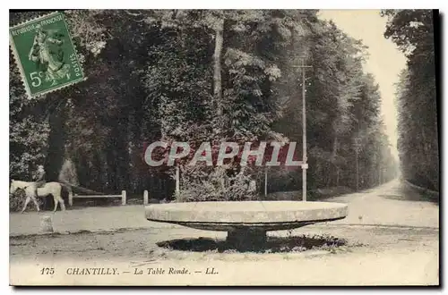 Cartes postales Chantilly La Table Ronde