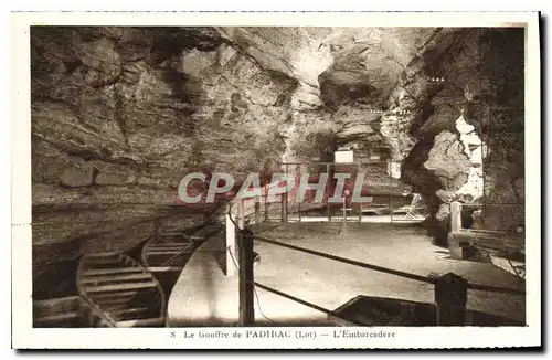 Cartes postales Le Gouffre de Padirac Lot L'Embarcadere