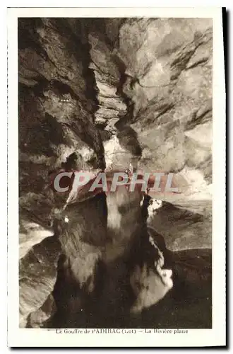 Cartes postales Le Gouffre de Padirac LotLa Riviere plane