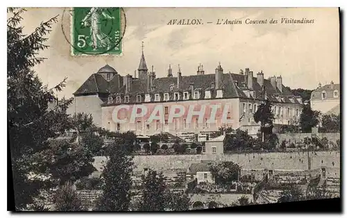 Cartes postales Avallon L'Ancien Covent des Visitandines