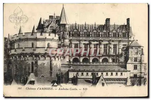 Cartes postales Chateau d'Amboise