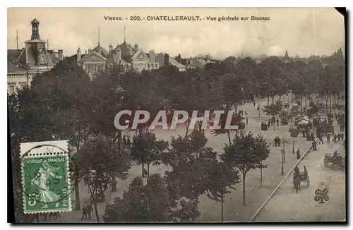 Cartes postales Vienne Chatellerault Vue generale sur Biossac