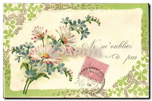 Cartes postales Ne m'oubliez pas Fleurs