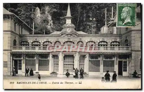 Cartes postales Bagnoles de l'Orne Entree des Thermes