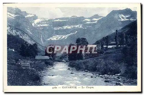 Cartes postales Gavarnie Le Cirque