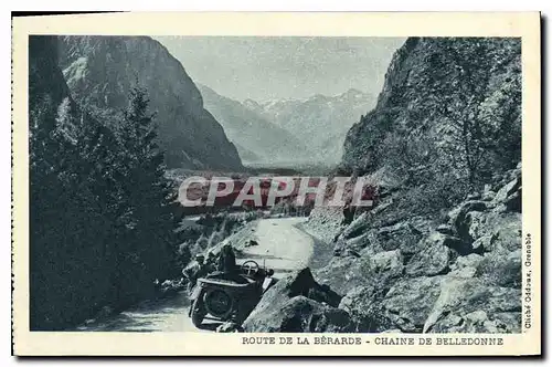 Cartes postales Route de la Berarde Chaine de Belledonne