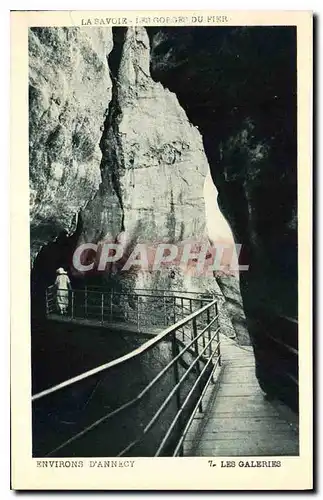 Ansichtskarte AK La Savoie Les Gorges du Fier Environs d'Annecy les Galeries