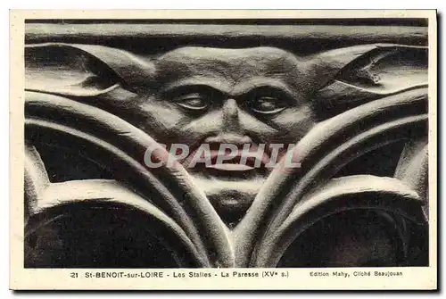 Cartes postales St Benoit sur Loire Les Stalles La Paresse