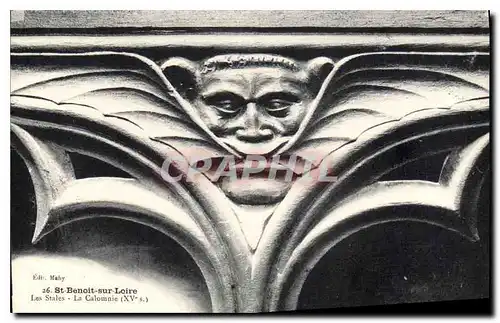 Cartes postales St Benoit sur Loire Les Stales La Calomnie
