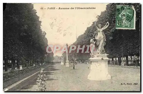 Ansichtskarte AK Paris Avenue de l'Observatoire