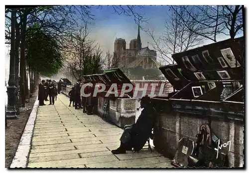 Cartes postales Paris en flanant Les Bouquinistes du quai de la Tournelle