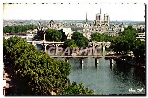 Ansichtskarte AK Paris Notre Dame et les sept Ponts