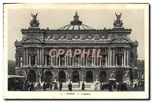 Cartes postales Paris L'Opera