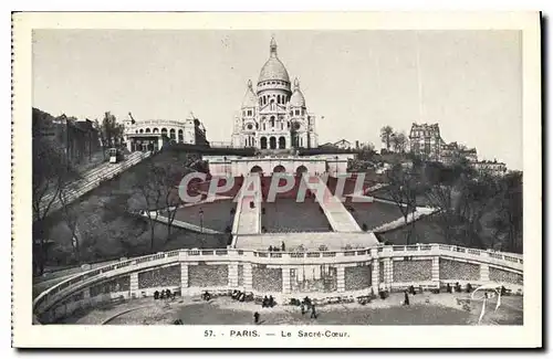 Cartes postales Paris Le Sacre Coeur