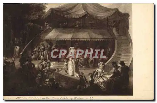 Cartes postales Musee de Lille Une tete au Colide