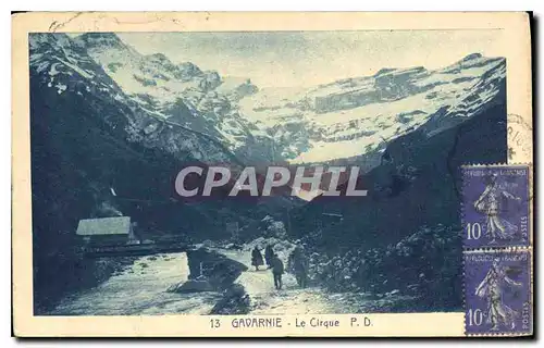 Cartes postales Gavarnie Le Cirque